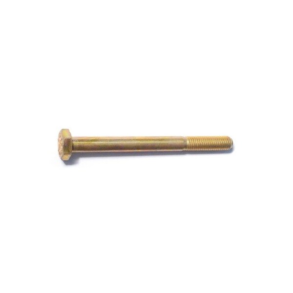 Midwest Fastener Grade 8, 1/4"-28 Hex Head Cap Screw, Zinc Yellow Steel, 2-3/4 in L, 50 PK 51625 - main